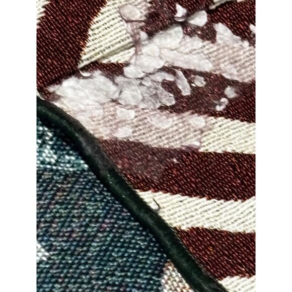 Tapestry Winter Christmas Holiday birds wildlife Cardinal Table Runner 70x13” - Picture 12 of 12